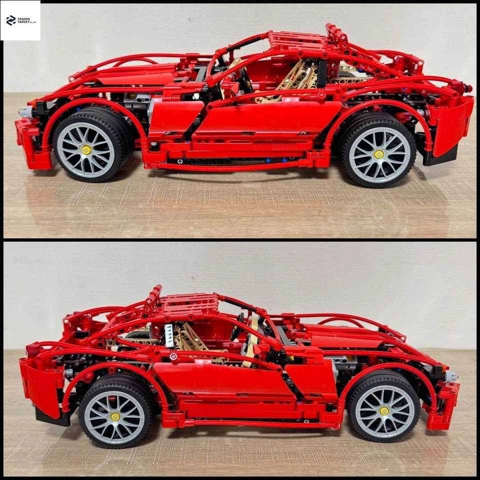 LEGO Racers Ferrari 599 GTB Fiorano 8145 In 2007 Used Retired - Image 2 of 4