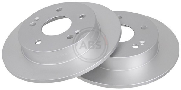 2X Bremsscheibe A.B.S. 16908 FüR Honda Prelude 5 Civic IX FB FB7 FB1 FB2 16V BB6-image
