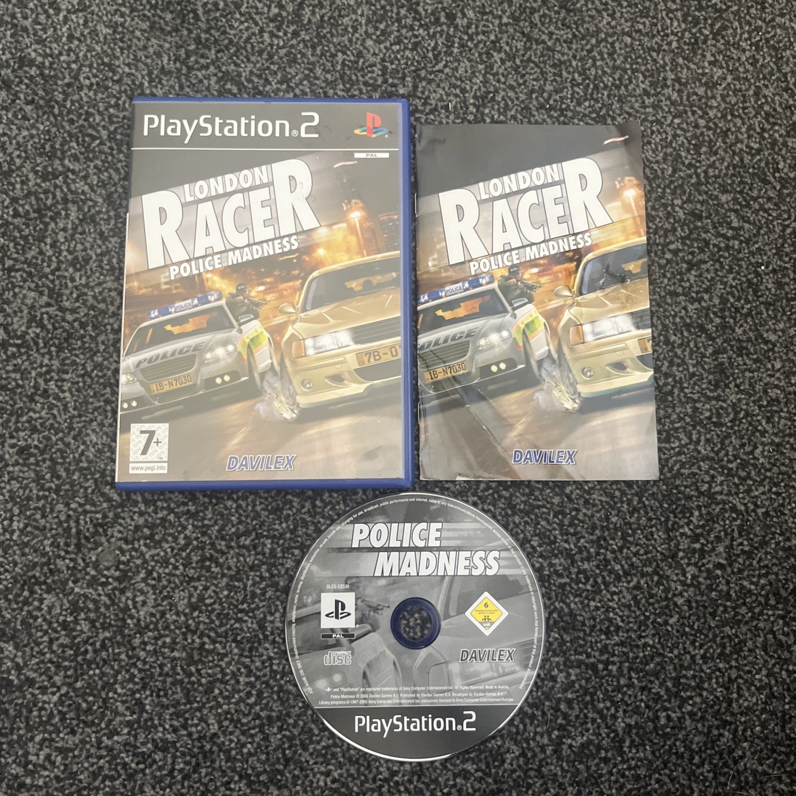 London Racer: Police Madness (PlayStation 2) Tested With Manual GC Fast Dispatch