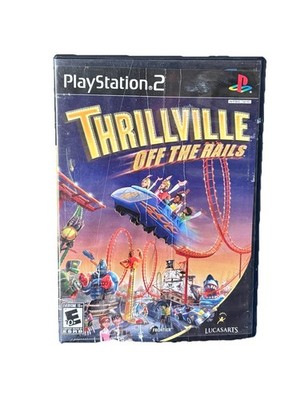 Thrillville Off The Rails PS2 Game Sony PlayStation 2 Theme Park Simulation VTG