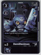 DemiDevimon - P-017 Normal Promo Digimon Promotion Cards P-017 P NM
