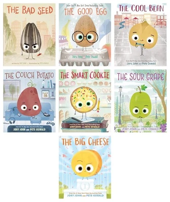 The Food Group Series By Jory John 7 Books Collection Set - Ages 4-8 - Paperback