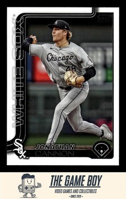2025 Topps #660 Jonathan Cannon Chicago White Sox
