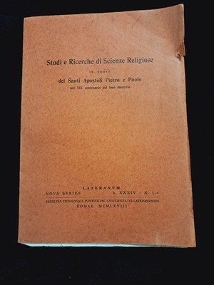 Kirchengeschichte - Studien und Forschungen religiöser sc zu Ehren von Petrus und Paulus