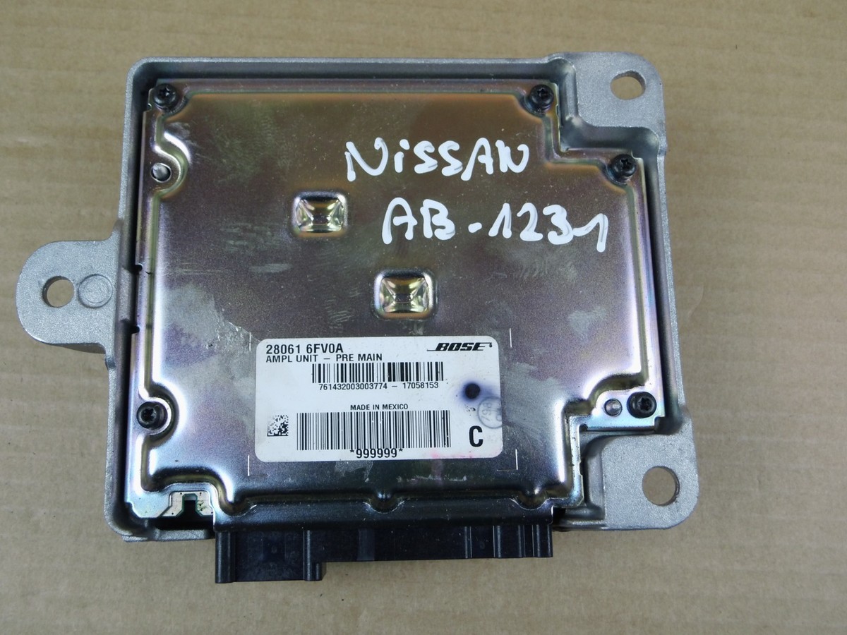 Nissan X-Trail T32 Rogue audio amplifier BOSE 280616FV0A