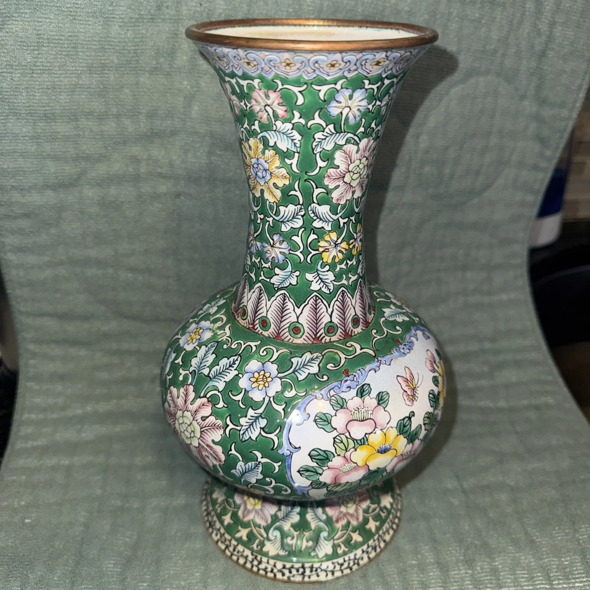 中国风铜制花瓶| eBay