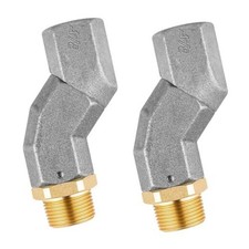 2PCS 3/4 Inch Fuel Hose Swivel, 360 Degree Swivel with NPT Fitting for Fuel