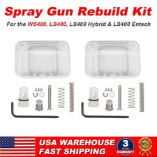2x For Iwata Ls400 Series Spray Gun Rebuild Kit W Air Fluid Valve Spring 5652