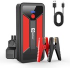 3000A Peak Car Battery Jump Starter, 12V for up to 9.0L Gas and 7.0L