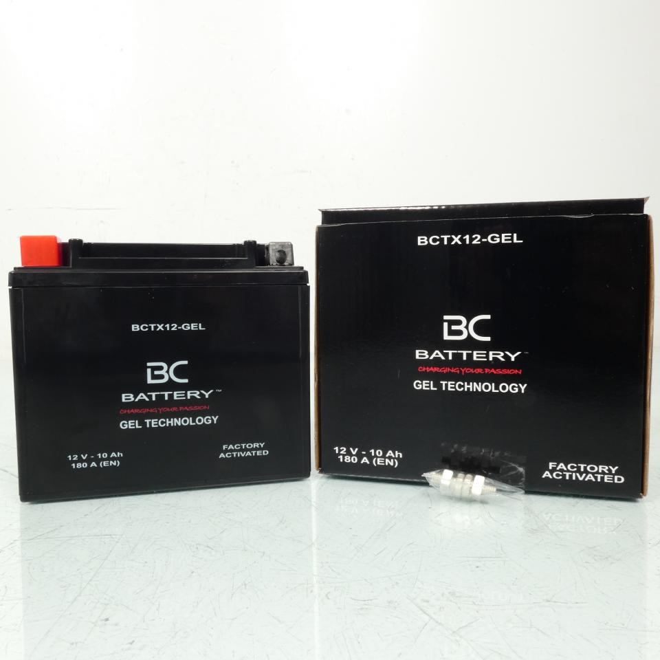 Batterie YTX12 BC Battery Haute Performance pour Moto Triumph 800 Speedmaster