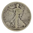 1917 Walking Liberty Half Dollar Very Good Condition