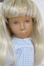 Vintage Early SASHA DOLL Blonde Gingham SIDE PART 1969. Trendon. RARE