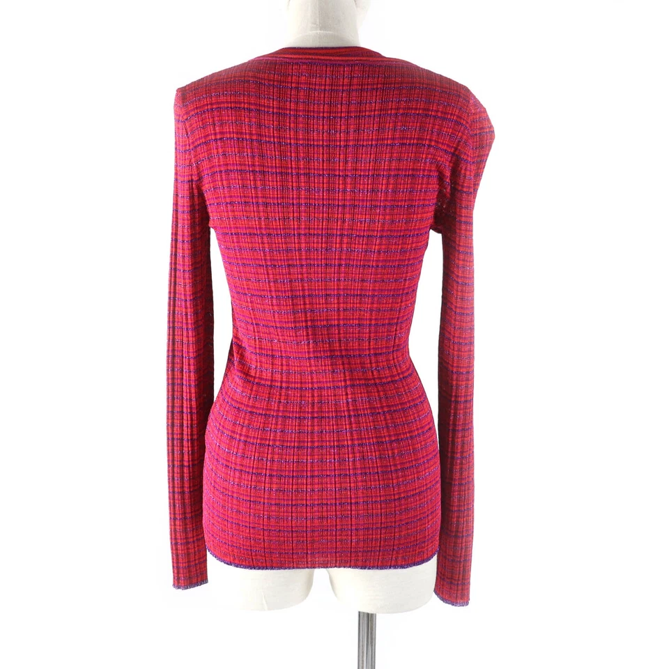 Salvatore Ferragamo Conjunto Doble GanciniMetal Cárdigan + Punto Sin Mangas M Foto 3 de 4