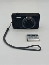 Olympus Digital Camera VR-340 16.0MP Black Tested - Cam And Battery Only