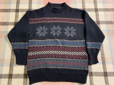 VTG 90s Timberland Weathergear Alpaca Wool Blend Sweater Size L Made in Italy!!!