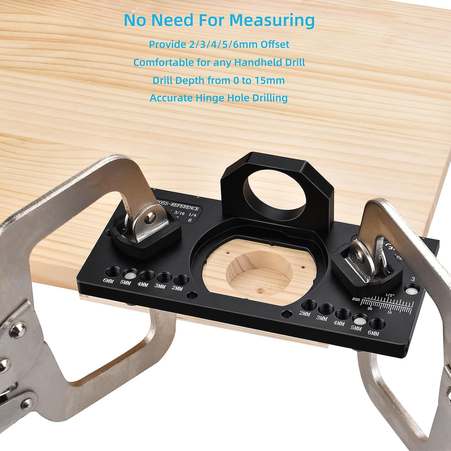 Concealed Hinge Jig All Metal with Dust Vacuum Adapter Concealed Door Hinge Jig eBay