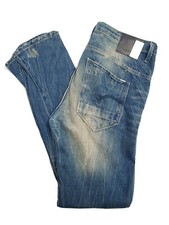 Image of G Star Womens ARC 3D TAPERED WOMENS JEANS W26 X L32 MEDIUM AGED DESTROY 92#