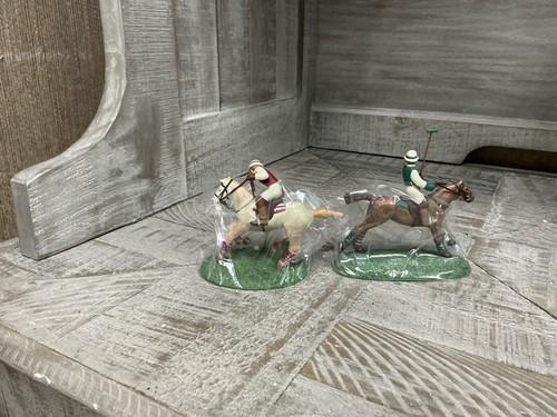 Dept 56 Dickens Village Accessories “Polo Players” Set of 2 - Picture 5 of 6