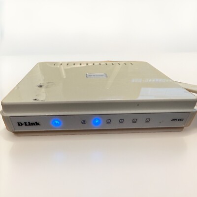 D-Link DIR-652 Wireless Gigabit Home Router - WLAN-Router mit Netzteil