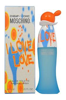 I LOVE LOVE W-2991 MOSCHINO by MOSCHINO 1.7 OZ EAU DE TOILETTE SPRAY WOMEN BOX 2