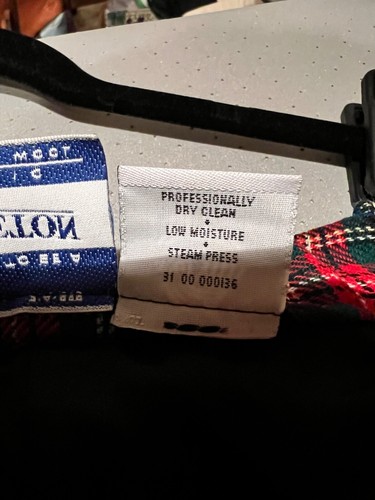 Pendleton Damen 100 % reines neues Wollhemd Gr. 18 schwarz Stewart Tartan EUC - Bild 9 von 10