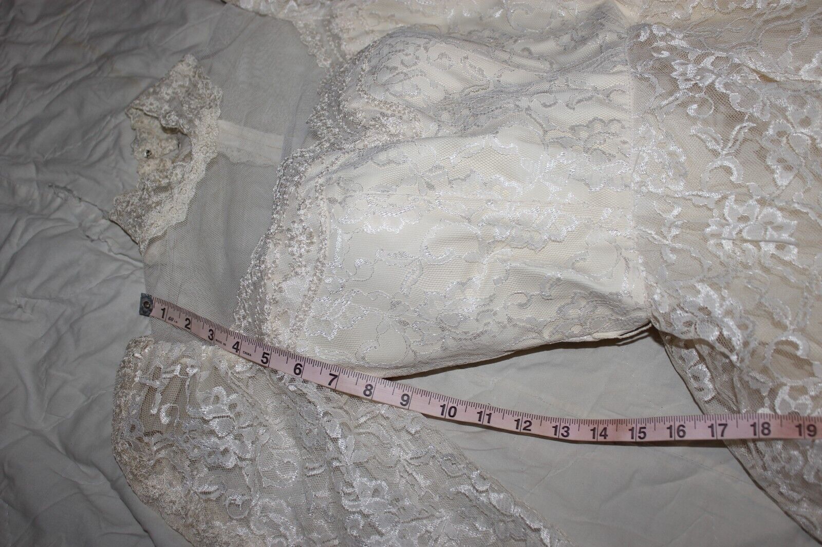 Victorian Edwardian Vintage Lace Wedding Dress Br… - image 5
