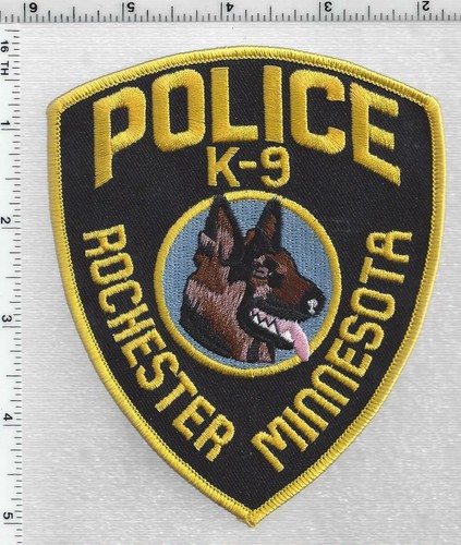 Rochester Police K-9 (Minnesota) 1st Issue Shoulder Patch - Picture 1 of 1