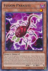 Fusion Parasite - RATE-EN009 - Rare - 1st Edition x3 - Near Mint