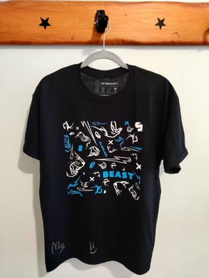 signed mr beast shirt ebay