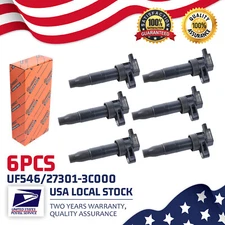 GENUINE Modigt x6 Ignition Coil For 09-16 Hyundai Genesis 3.8L V6 27301-3C000