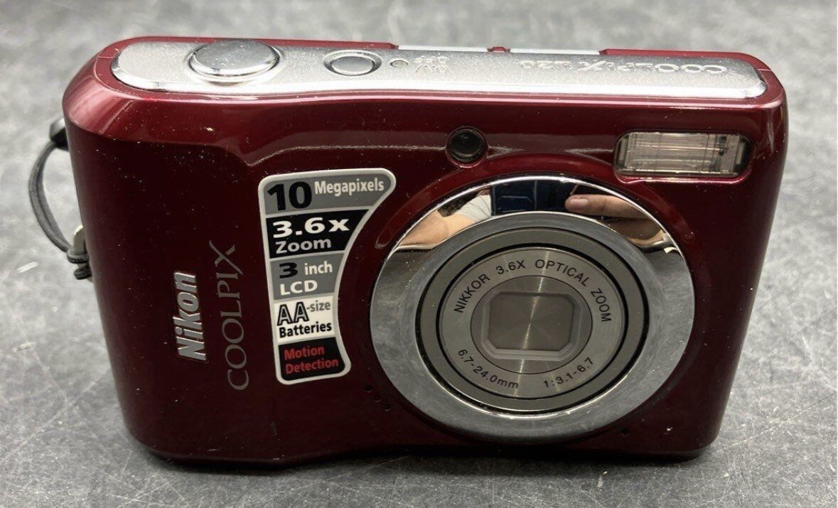 Nikon Coolpix L20 10MP コンパクトデジタルカメラ 単3電池 Amazon.com : Nikon Coolpix L20 10MP Digital Camera with 3.6