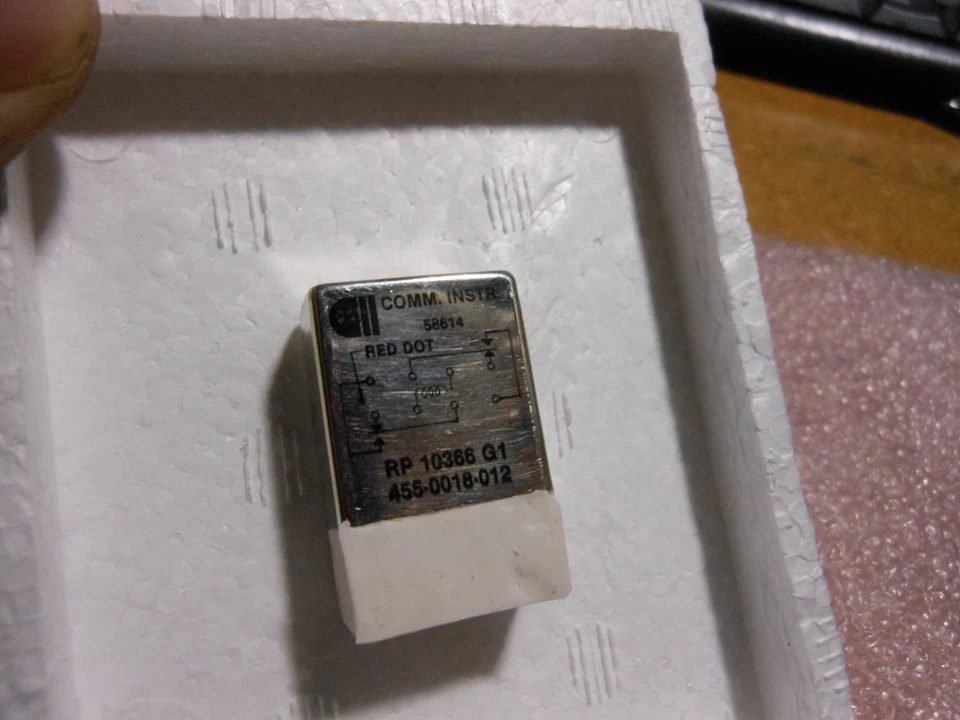 CII RELAY PART # RP10366G1 NSN: 5945-00-124-2037 # 455-0018-012 DUAL MKT - Image 2 of 4