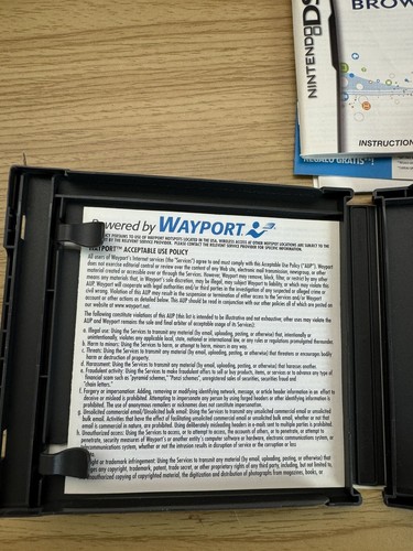 Cartucho e insertos para navegador de Internet Nintendo DS - Imagen 6 de 6