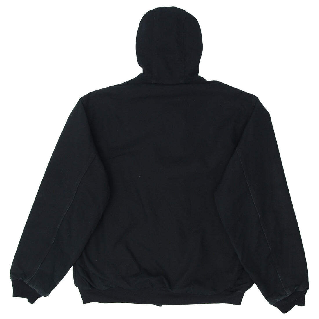 Vintage Carhartt J158 BLK Hooded Work Jacket Size XL | eBay