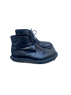 Saint Laurent Paris Black Leather Chukka Boots Size 43 / US  display picture 2