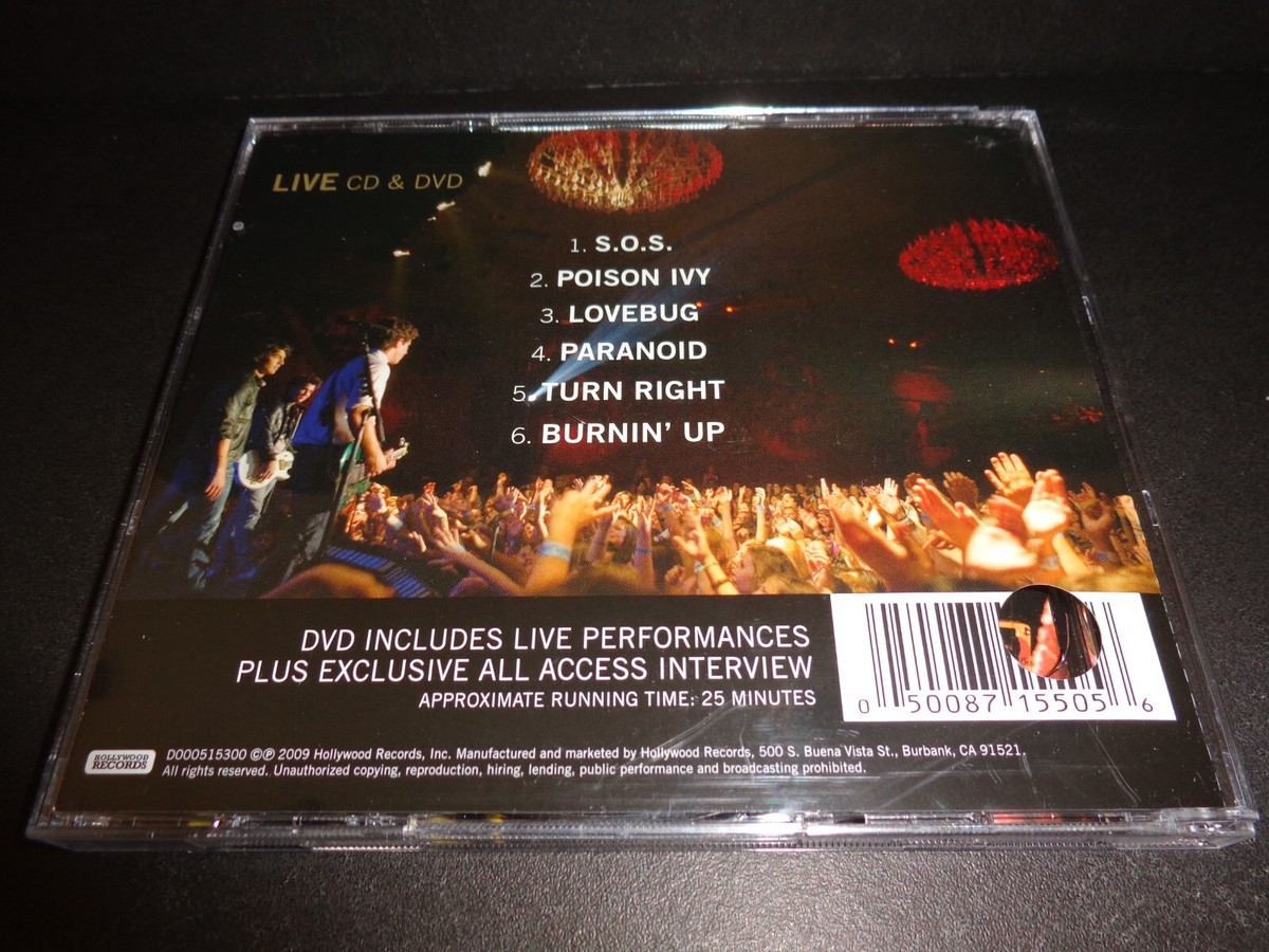 SOUNDCHECK by JONAS BROTHERS-Rare Collectible WALMART LIVE CD