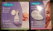 Lansinoh Breast Pump and Nursing Pads