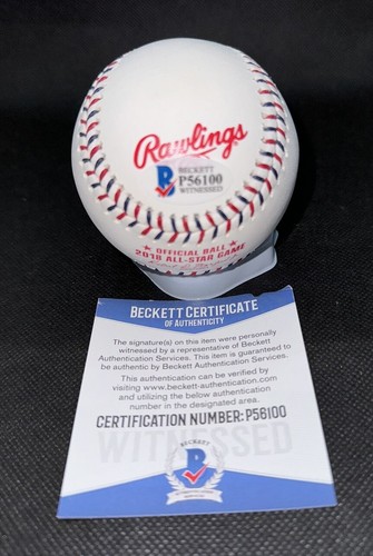 OZZIE ALBIES signed 2018 All Star Official Baseball ATLANTA BRAVES w/COA BECKETT - Picture 3 of 3