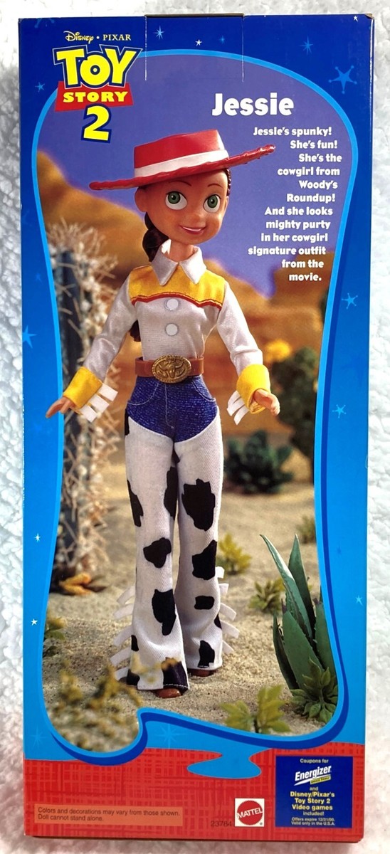 JESSIE The Cowgirl Doll Toy Story 2 Mattel 1999 NEW Red Hat PIXAR