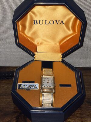Vintage 10k gold filled Bulova 17 jewel watch Ladies Vintage Bulova 10k Gold Filled Watch 17 Jewels Brown  main image 4