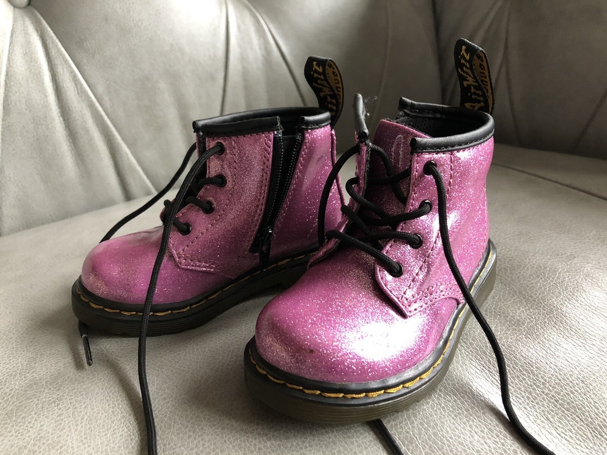 Pink Sequins Doc Martens Pink Glitter Doc Martens Dr Martens 1460