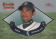 2002 Fleer Tradition #14DT Ichiro Suzuki Diamond Tributes