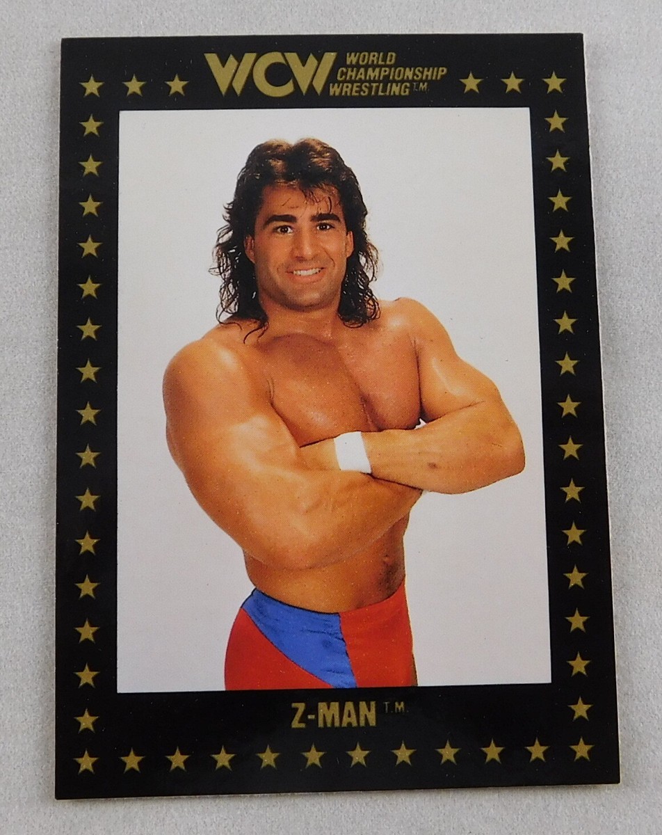 Tom Zenk Z Man WCW Pro Wrestling Trading Card 1990 WWF WWE Tom Zenk Z Man WCW Pro Wrestling Trading Card 1990 WWF WWE