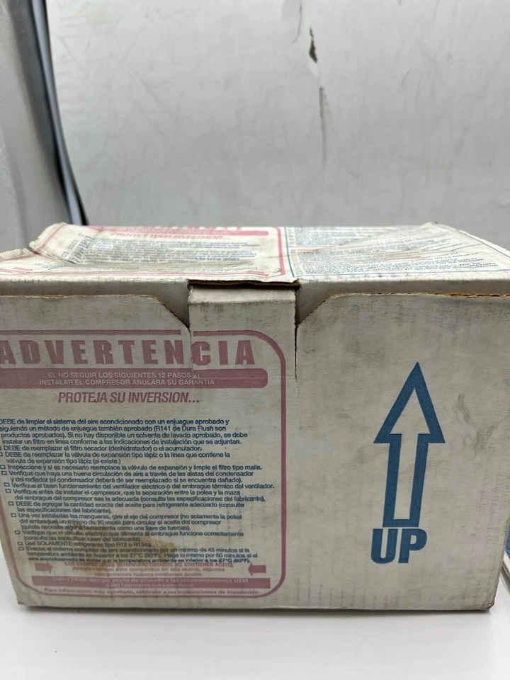 Compresor de aire acondicionado genuino Four Seasons 57867 para Buick Century 1990-1991 3,3 L Foto 2 de 4