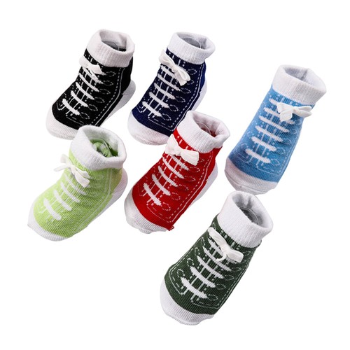 6 Pairs Toddler Socks Creative Socks Baby Shoe Socks for Baby Shoe Socks - 第 9/10 張圖片