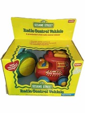 VTG 1995 NOS Sesame Street Ernie Preschool Radio Control Vehicle Fire Rescue