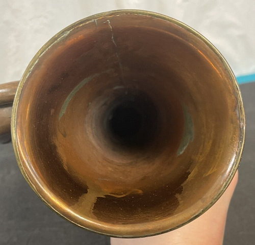 Vintage ROYAL WELSH 23rd FUSILIERS Brass Trumpet - Picture 7 of 9