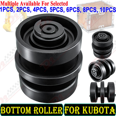 1/2/4/5/6/8/10X Bottom Track Roller Fit Kubota Track Loader SVL90-2 CTL Compact