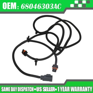 Fog Lamp Light Jumper Wiring Harness For 2010-2018 RAM 2500 3500 4500
