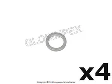 For BMW (1975-1993) Seal Ring Oil Pipe Hollow Bolt (4) FISCHER & PLATH